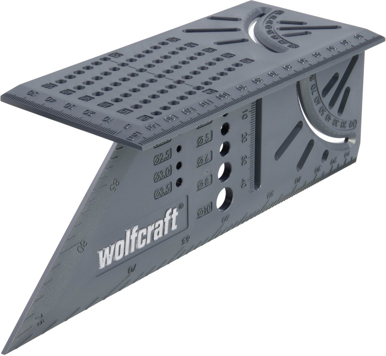 Wolfcraft Messschieber Wolfcraft 3D-Gehrungswinkel 45° und 90° als von Wolfcraft