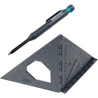 Wolfcraft - i Projekt-Set "Messen und Markieren" i 8659000 i Set zum Messen und Anzeichnen auf Flächen und dreidimensionalen Werkstücken i Wolfcraft - i Projekt-Set "Messen und Markieren" i 8659000 i Set zum Messen und Anzeichnen auf Flächen und dreidimensionalen Werkstücken i von Wolfcraft