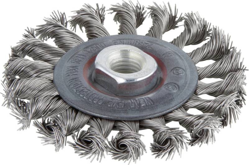 Wolfcraft Scheibendrahtbürste gezopft für Winkelschleifer Wolfcraft Scheibendrahtbürste gezopft für Winkelschleifer von Wolfcraft GmbH