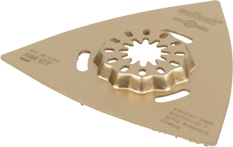 Wolfcraft Schleifplatte Delta 80 mm HM SL Wolfcraft Schleifplatte Delta 80 mm HM SL von Wolfcraft GmbH