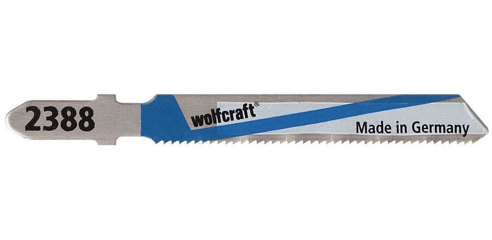 Wolfcraft Stichsägeblatt Wolfcraft Stichsägeblätter 2388000 75 mm T-Schaft von Wolfcraft