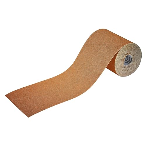 wolfcraft 3173000 Schleifpapier auf Rolle K100; 5m x 93mm von wolfcraft