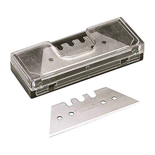 wolfcraft 5 Profi-Trapezklingen 0,65 x 61 mm I 4187000 I Ersatzklingen von wolfcraft