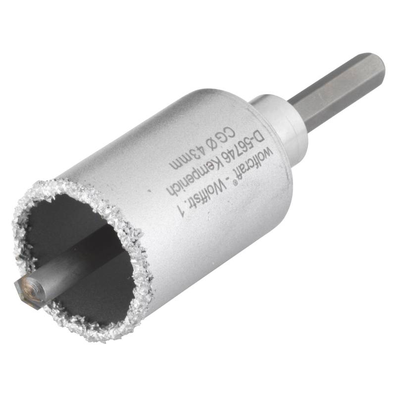 wolfcraft Bohrkranz HM Ø 43 mm von Wolfcraft
