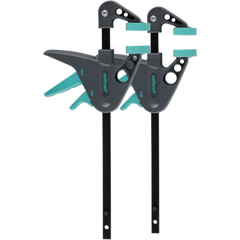 wolfcraft Einhandzwinge 'Multi Fix S 110' 2 Stück von Wolfcraft