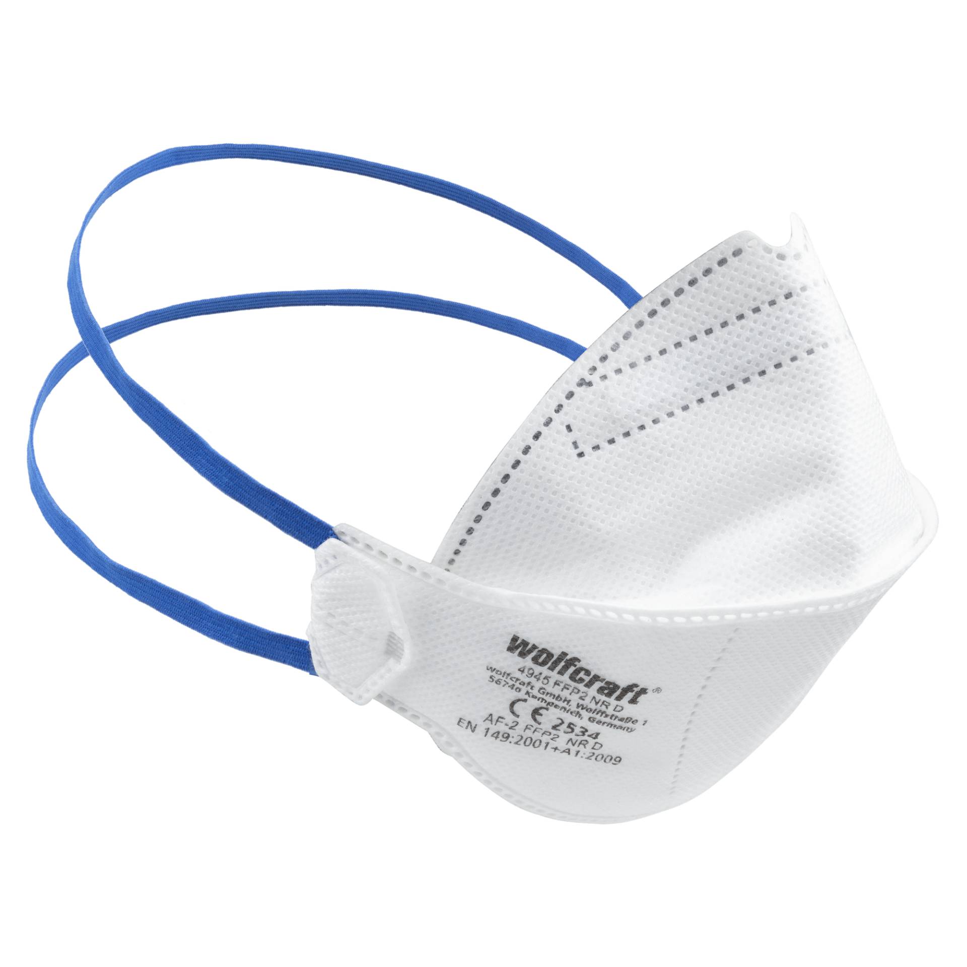 wolfcraft FFP2-Atemschutzmaske 2 Stück wolfcraft FFP2-Atemschutzmaske 2 Stück von Wolfcraft