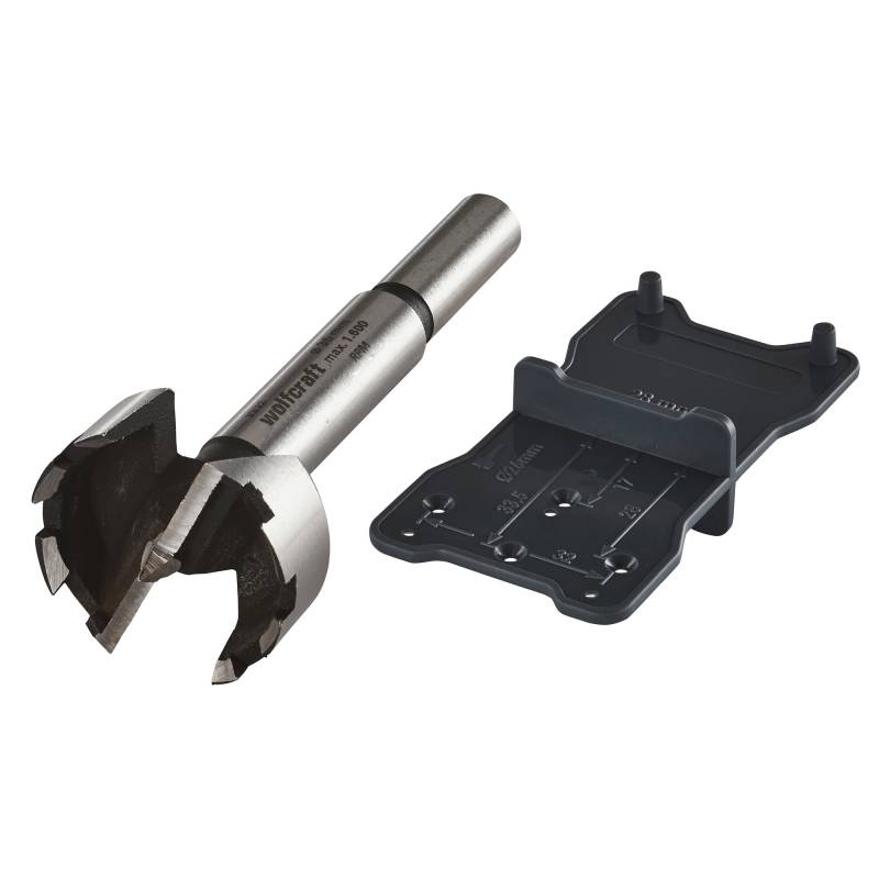 wolfcraft Forstnerbohrer-Set 2-teilig Ø 35 mm von Wolfcraft