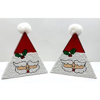 Weihnachtsmann Ornamente Weihnachten Holz Santa Shelf Sitter Weihnachtsschmuck von WolfcreekWoodcrafts