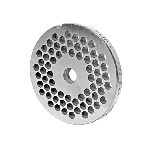 INOX Lochscheibe Gr. 22-6,0 MM Bohrung - kompatibel mit Fleischwolf Größe 22 INOX Lochscheibe Gr. 22-6,0 MM Bohrung - kompatibel mit Fleischwolf Größe 22 von Wolfcut