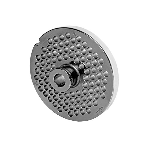 Wolfcut INOX Fleischwolfscheibe, INOX Fleischwolf Ersatzplatte, Fleischwolf zubehör für Küchengeräte mit Nabe Größe 32-6,0 mm Wolfcut INOX Fleischwolfscheibe, INOX Fleischwolf Ersatzplatte, Fleischwolf zubehör für Küchengeräte mit Nabe Größe 32-6,0 mm von Wolfcut