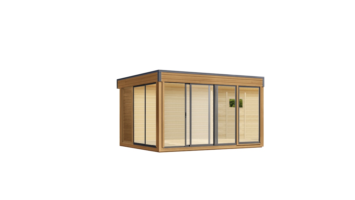 Wolff Finnhaus Design-Gartenhaus Finn Cube 4x3 Typ 2 kiefer Wolff Finnhaus Design-Gartenhaus Finn Cube 4x3 Typ 2 kiefer von Wolff Finnhaus