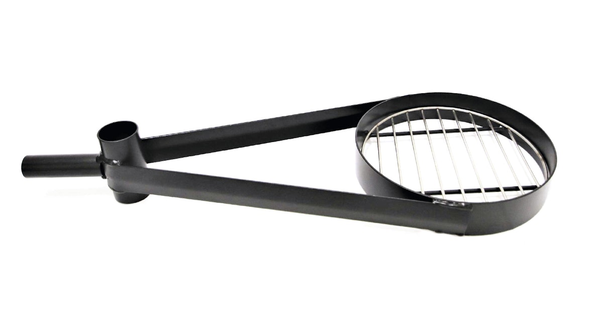 Wolff Finnhaus Grillkota Basic: Kleiner Grillhalter mit langem Arm von Wolff Finnhaus