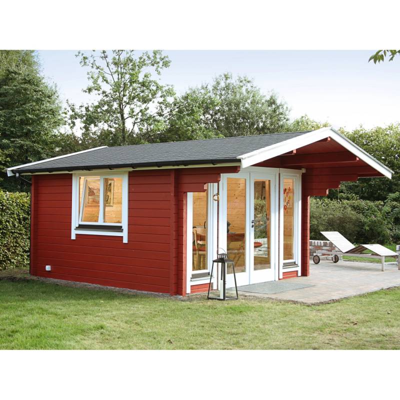 Wolff Finnhaus Holz-Gartenhaus Hammerfest 70-C XL B x T: 390 cm x 390 cm von Wolff Finnhaus