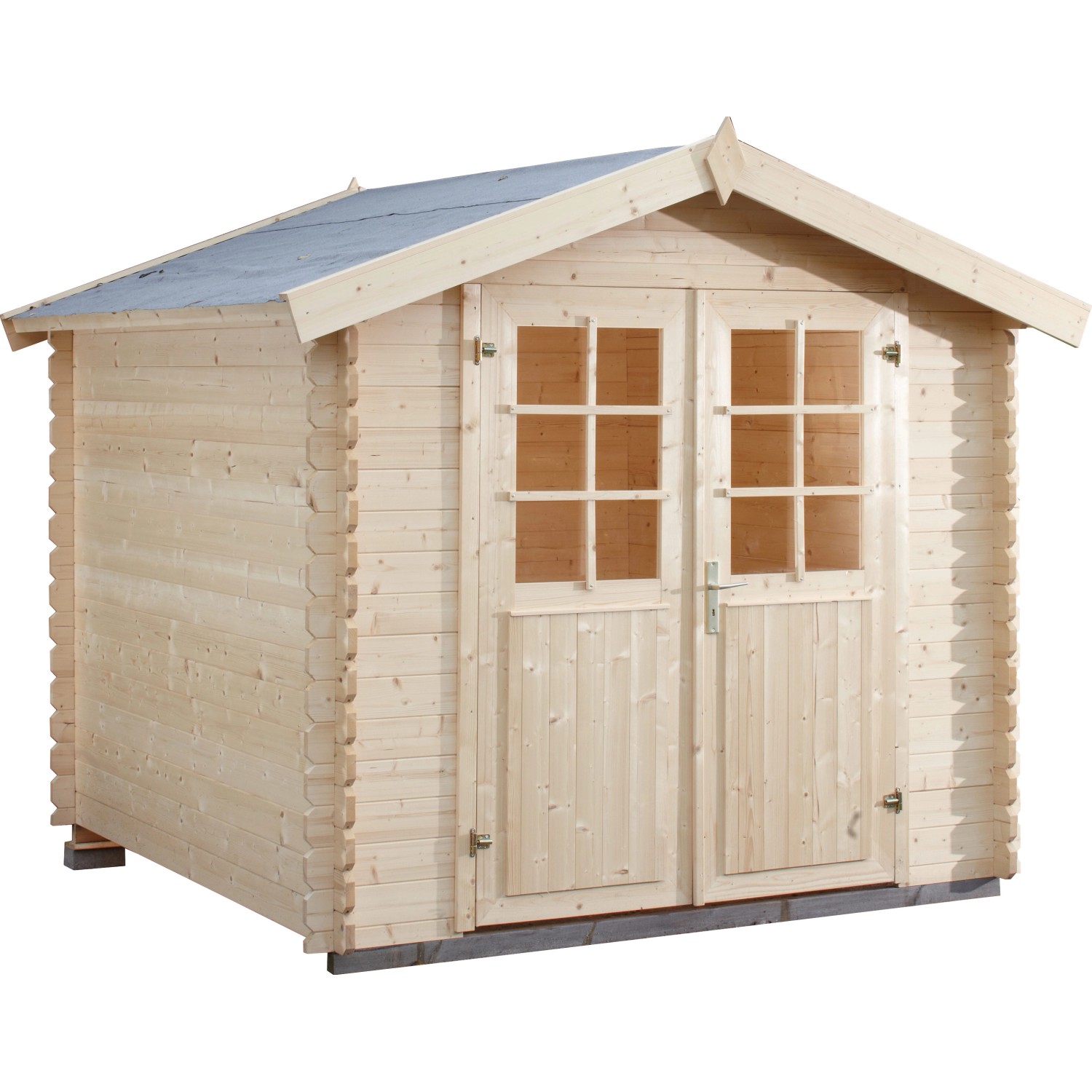 Wolff Finnhaus Holz-Gartenhaus Lyon-B B x T: 230 cm x 230 cm von Wolff Finnhaus