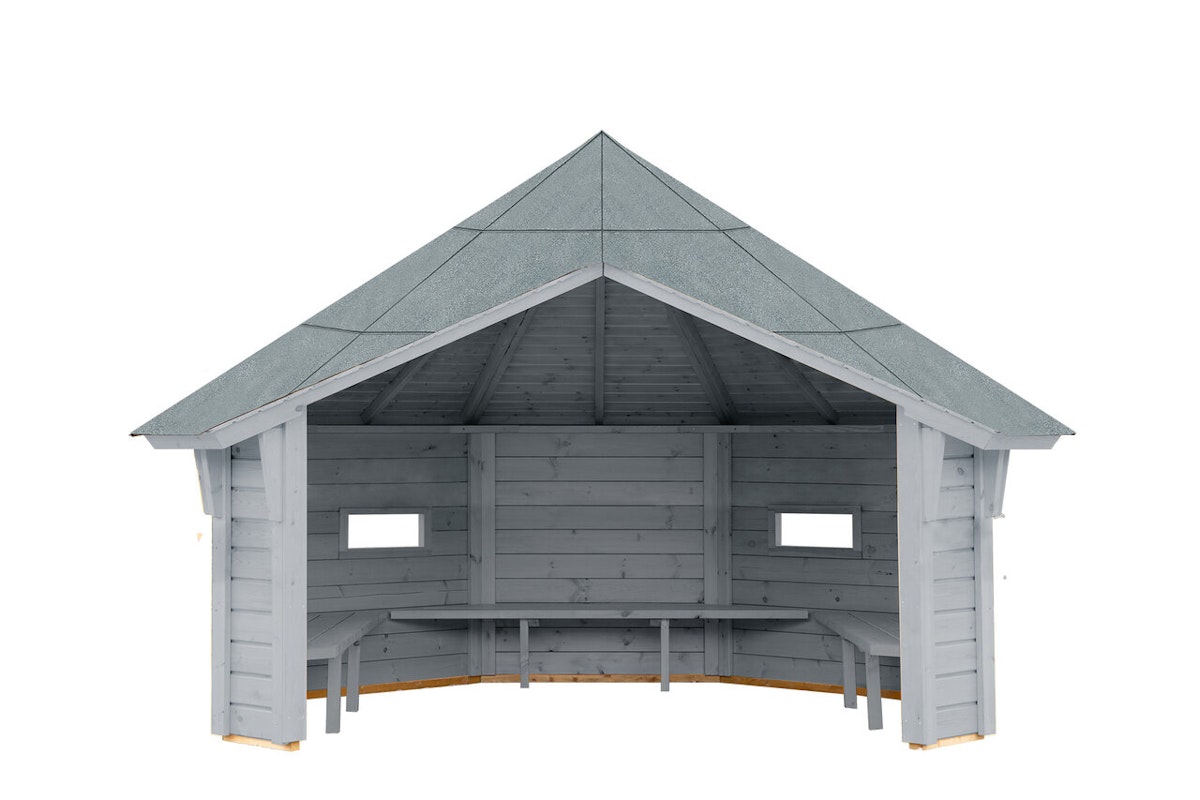 Wolff Finnhaus Wetterschutzhütte / Grillhütte naturbelassen Ohne Grillanlage Wolff Finnhaus Wetterschutzhütte / Grillhütte naturbelassen Ohne Grillanlage von Wolff Finnhaus