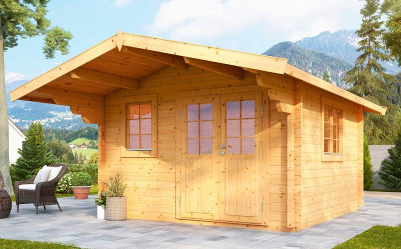 Wolff Gartenhaus Nordkap 70-L, BxT: 450x640 cm von Wolff