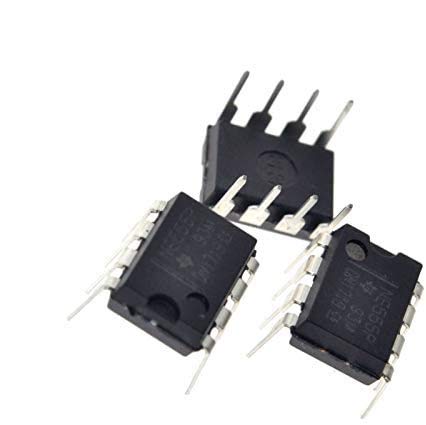 10 STÜCKE NE555 555 DIP-8 IC Timer NEUE GUTE QUALITÄT PRÄZISIONSZEITEN von Wolfrule