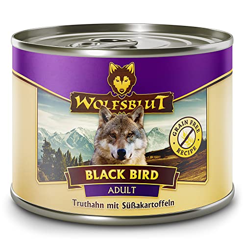 Wolfsblut - Black Bird - 6 x 200 g - Truthahn - Nassfutter - Hundefutter - Getreidefrei Wolfsblut - Black Bird - 6 x 200 g - Truthahn - Nassfutter - Hundefutter - Getreidefrei von Wolfsblut