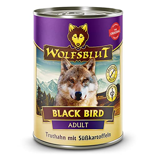 Wolfsblut - Black Bird - 6 x 395 g - Truthahn - Nassfutter - Hundefutter - Getreidefrei Wolfsblut - Black Bird - 6 x 395 g - Truthahn - Nassfutter - Hundefutter - Getreidefrei von Wolfsblut