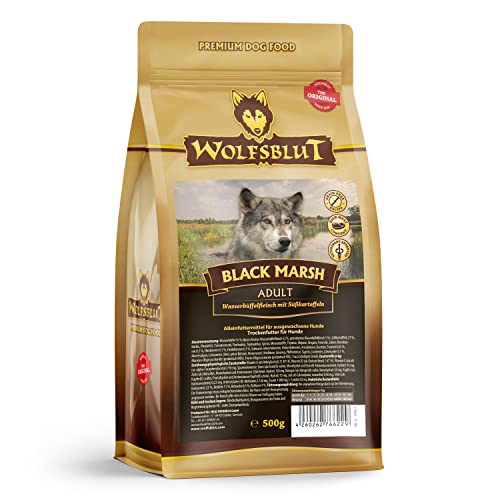 Wolfsblut - Black Marsh - 500 g - Wasserbüffel - Trockenfutter - Hundefutter - Getreidefrei Wolfsblut - Black Marsh - 500 g - Wasserbüffel - Trockenfutter - Hundefutter - Getreidefrei von Wolfsblut