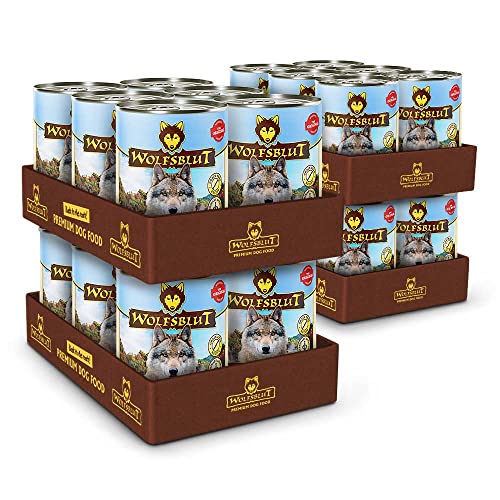 Wolfsblut - Cold River - 24 x 395 g - Forelle - Nassfutter - Hundefutter - Getreidefrei Wolfsblut - Cold River - 24 x 395 g - Forelle - Nassfutter - Hundefutter - Getreidefrei von Wolfsblut