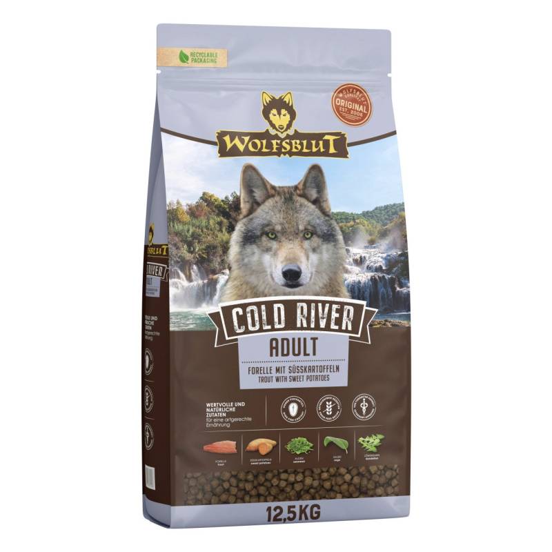 Wolfsblut Cold River Adult Trockenfutter - Forelle mit Süßkartoffel 12,5 kg Wolfsblut Cold River Adult Trockenfutter - Forelle mit Süßkartoffel 12,5 kg von Wolfsblut
