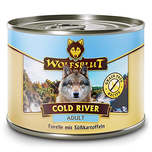 Wolfsblut Cold River Hundefutter für Erwachsene, 200 g, 6 Stück Wolfsblut Cold River Hundefutter für Erwachsene, 200 g, 6 Stück von Wolfsblut