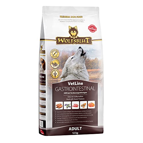 Wolfsblut VetLine Gastrointestinal 12 kg Adulte Canard, Patate douce von Wolfsblut