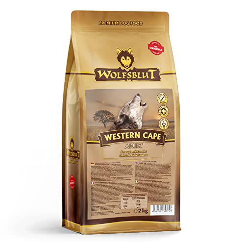 Wolfsblut - Western Cape - 2 kg - Strauss - Trockenfutter - Hundefutter - Getreidefrei von Wolfsblut