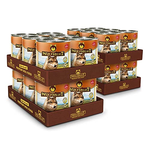 Wolfsblut - Wide Plain - 24 x 800 g - Pferd - Nassfutter - Hundefutter - Getreidefrei Wolfsblut - Wide Plain - 24 x 800 g - Pferd - Nassfutter - Hundefutter - Getreidefrei von Wolfsblut