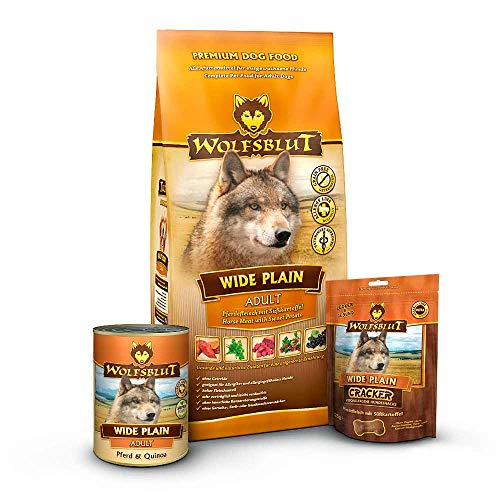 Wolfsblut - Wide Plain Trockenfutter Mixpaket 2 kg & 395g & 225g - Trockenfutter - Hundefutter - Getreidefrei - Probierpaket Wolfsblut - Wide Plain Trockenfutter Mixpaket 2 kg & 395g & 225g - Trockenfutter - Hundefutter - Getreidefrei - Probierpaket von Wolfsblut