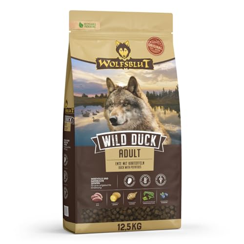 Wolfsblut - Wild Duck Adult - 12,5 kg - Ente - Trockenfutter - Hundefutter - Getreidefrei Wolfsblut - Wild Duck Adult - 12,5 kg - Ente - Trockenfutter - Hundefutter - Getreidefrei von Wolfsblut