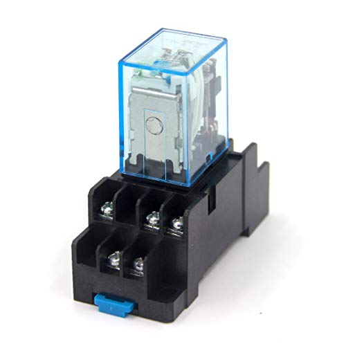 Woljay MY3NJ DC 48V Spule 3PDT 11 Pin Gereral Zweck Relais Kontrollleuchte Elektromagnetisches Leistungsrelais mit Sockel Woljay MY3NJ DC 48V Spule 3PDT 11 Pin Gereral Zweck Relais Kontrollleuchte Elektromagnetisches Leistungsrelais mit Sockel von Woljay