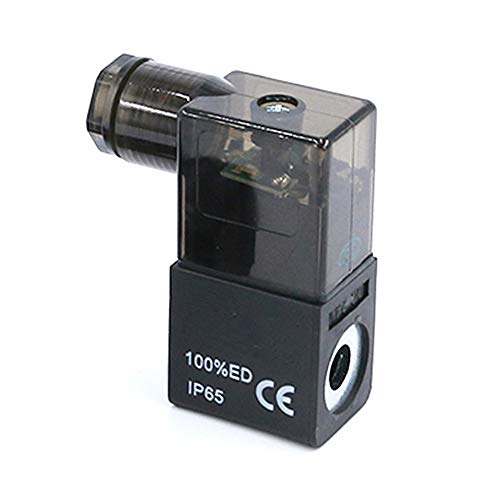 Woljay Pneumatik Magnetventil Spule Spannung DC 24V für 3V210-08 / 4V210-08 von Woljay