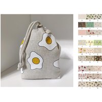 Leinenoptik Wende-Eierkorb, Eierkörbchen, Eier-Beutel Verschließbar, Frühstück, Warmhalter | Wohndekor in 27 Verschiedenen Muster Klein Leinenoptik Wende-Eierkorb, Eierkörbchen, Eier-Beutel Verschließbar, Frühstück, Warmhalter | Wohndekor in 27 Verschiedenen Muster Klein von WolkenVonElena