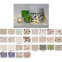 Winter Wende-Brotkorb in 28 Mustern Zur Auswahl Weihnachten Advent Frühstück Utensilo Viele Muster von WolkenVonElena