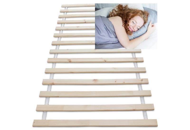 Lattenrost PREMIUM Rollrost 14 oder 23 Latten, Wolkenland, 400kg Tragkraft, 140x200cm, Made in Europe, vorgebohrt von Wolkenland
