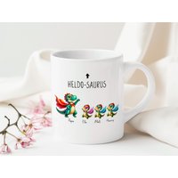 Papa Dino Tasse Superheld - Geschenk Für Personalisierte Mit Namen Geschenkidee Vatertag & Weihnachten -Papa Ist Der Held Papa Dino Tasse Superheld - Geschenk Für Personalisierte Mit Namen Geschenkidee Vatertag & Weihnachten -Papa Ist Der Held von Wolkenmoment