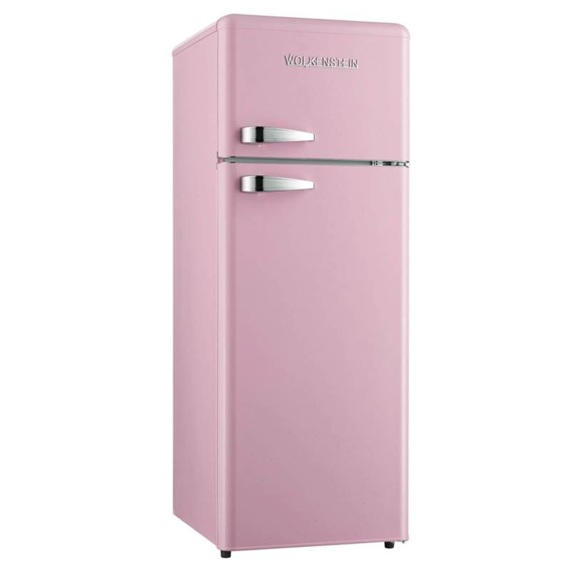 Wolkenstein Retro-Kühl-Gefrierkombination GK212.4RT Pink von Wolkenstein