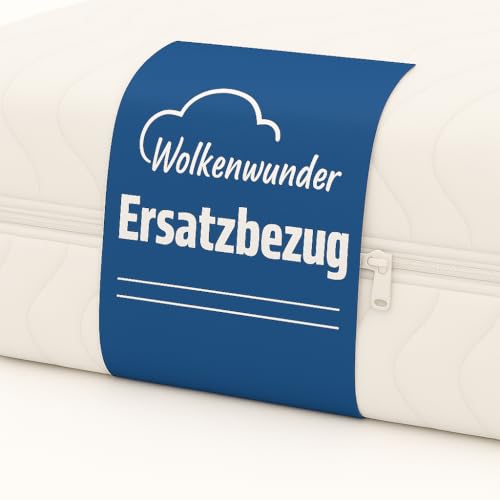 Wolkenwunder Mikrofaser-Ersatzbezug 80x200 cm für Topper von 5-7 cm Höhe, waschbar bis 60°C Wolkenwunder Mikrofaser-Ersatzbezug 80x200 cm für Topper von 5-7 cm Höhe, waschbar bis 60°C von Wolkenwunder