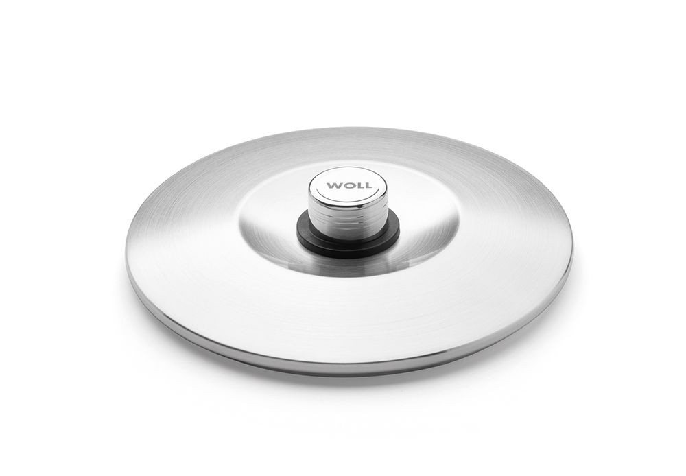 Woll Pfannen Bratpfanne Edelstahldeckel WOLL LOGIC PRO (D 28 cm) D 28 cm grau von Woll Pfannen