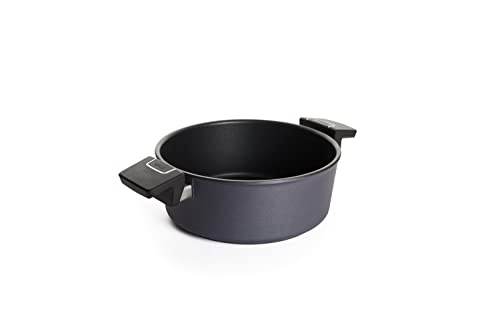 Woll Diamond Lite Kasserolle, Ø 24 cm, 9 cm hoch, 3.8 Liter, mit 2 Seitengriffen - Geeignet für Ceran, Gas, Elektro, Halogen - nicht induktionsgeeignet, Aluminiumguss, Antihaft-Versiegelung Woll Diamond Lite Kasserolle, Ø 24 cm, 9 cm hoch, 3.8 Liter, mit 2 Seitengriffen - Geeignet für Ceran, Gas, Elektro, Halogen - nicht induktionsgeeignet, Aluminiumguss, Antihaft-Versiegelung von Woll