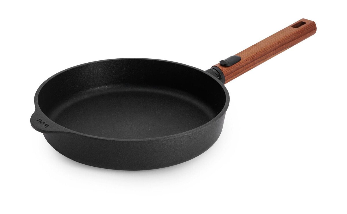 Guss-Flachpfanne 24 cm Eco Logic QXR schwarz Guss-Flachpfanne 24 cm Eco Logic QXR schwarz von Woll