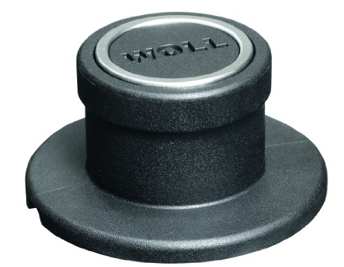 Woll Türgriff für handelsübliche Glasdeckel, Modern, Clear, Poliert, Einfach anzubringen, 1 Stück von Woll