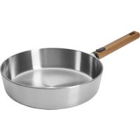 WOLL Schmorpfanne "Logic Steel" Edelstahl 18/10 1 Stk. tlg. 5-Schicht-Aufbau von Woll