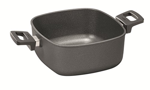 Woll Nowo Titanium Kasserolle viereckig, 24 x 24 cm, 10 cm hoch, 4.0 Liter, mit 2 Seitengriffen - Geeignet für Ceran, Gas, Elektro, Halogen - nicht induktionsgeeignet Woll Nowo Titanium Kasserolle viereckig, 24 x 24 cm, 10 cm hoch, 4.0 Liter, mit 2 Seitengriffen - Geeignet für Ceran, Gas, Elektro, Halogen - nicht induktionsgeeignet von Woll