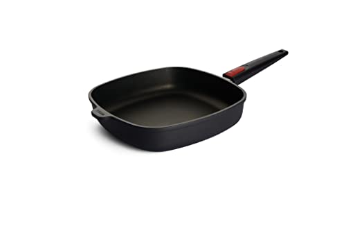 Woll Nowo Titanium Viereckpfanne - Induktiv -, 28x28 cm, 6.5 cm hoch, mit abnehmbarem Stiel - Geeignet für alle Herdarten, Antihaft-Versiegelung Woll Nowo Titanium Viereckpfanne - Induktiv -, 28x28 cm, 6.5 cm hoch, mit abnehmbarem Stiel - Geeignet für alle Herdarten, Antihaft-Versiegelung von Woll