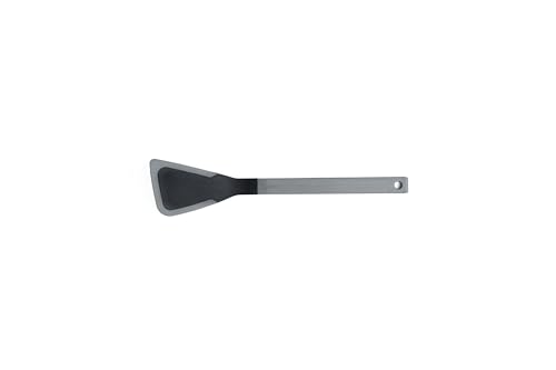 Woll Cook-It, Pfannenwender mit dünner flexibler Silikonlippe, 7 cm breit, 31,5 cm lang, grau, Hitzebeständig bis 220°, Spülmaschinenfest Woll Cook-It, Pfannenwender mit dünner flexibler Silikonlippe, 7 cm breit, 31,5 cm lang, grau, Hitzebeständig bis 220°, Spülmaschinenfest von Woll