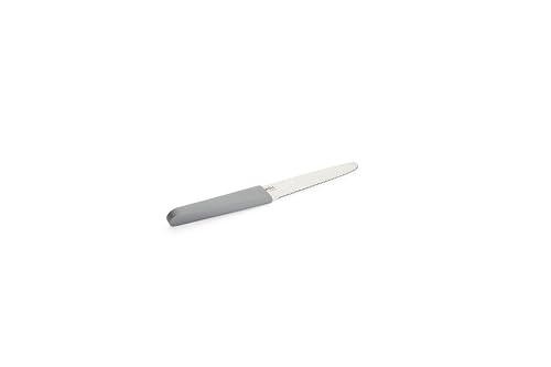 Woll Cutting Edge Vespermesser, Klingenlänge 12 cm, ergonomischer Griff, deutscher Edelstahl DIN 1.4116, grau von Woll