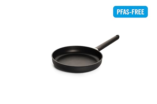 Woll Eco Lite QXR Pfanne - Induktiv -, Ø 24 cm, Bratpfanne mit Antihaftversiegelung, PFAS-frei, für alle Herdarten, 100% recyceltes Aluminium, backofenfest, schwarz, 5 cm hoch von Woll